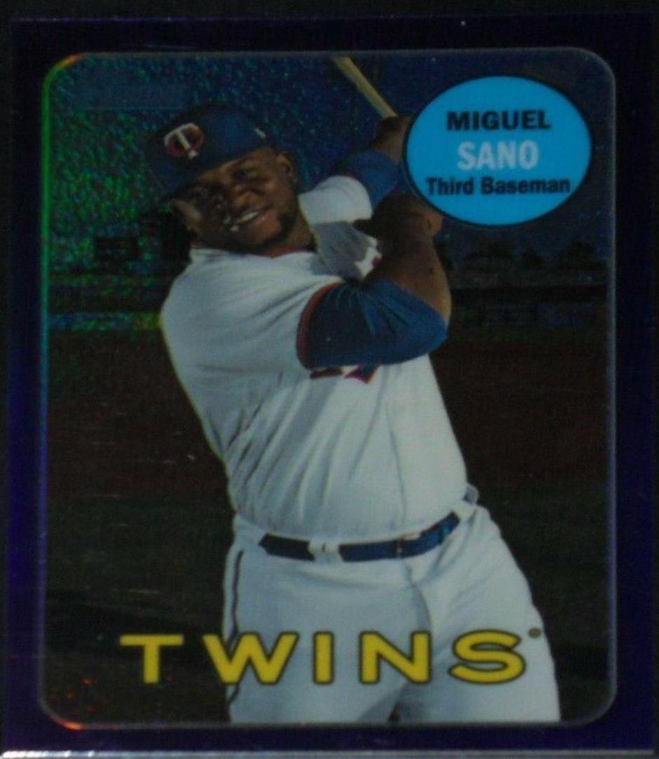 Miguel Sano [Chrome Purple Refractor] #THC-30