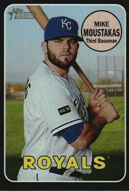 Mike Moustakas [Black Border] #93