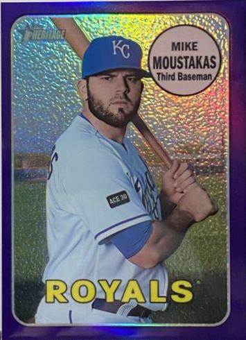 Mike Moustakas [Chrome Purple Refractor] #THC-93
