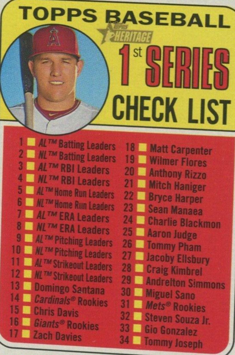 Mike Trout [Check List] #57