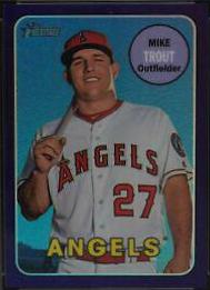 Mike Trout [Chrome Purple Refractor] #THC-275