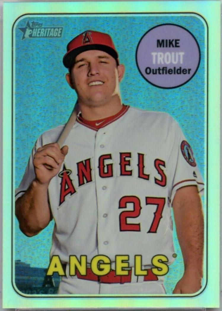 Mike Trout [Chrome Refractor] #THC-275