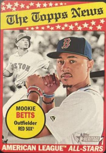 Mookie Betts [Black Border] #182