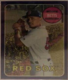 Mookie Betts [Chrome Purple Refractor] #THC-330