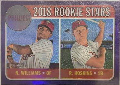 Nick Williams / Rhys Hoskins [Chrome Purple Refractor] #THC-206