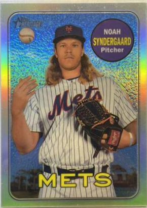 Noah Syndergaard [Chrome Refractor] #THC-90