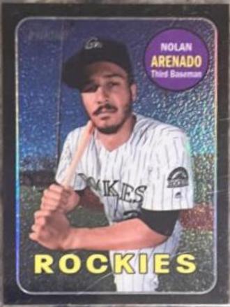 Nolan Arenado [Chrome Black Refractor] #THC-351