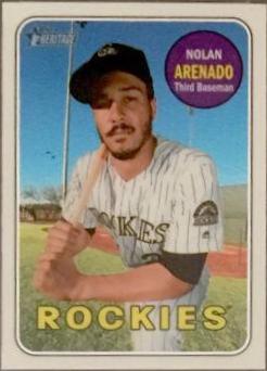 Nolan Arenado [Chrome Refractor] #THC-351