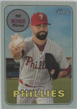 Pat Neshek [Chrome Purple Refractor] #THC-633