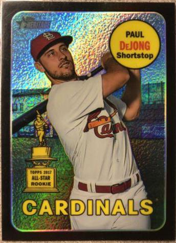 Paul DeJong [Chrome Black Refractor] #THC-320