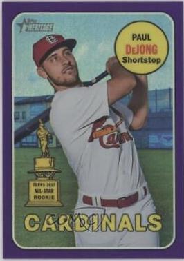 Paul DeJong [Chrome Purple Refractor] #THC-320