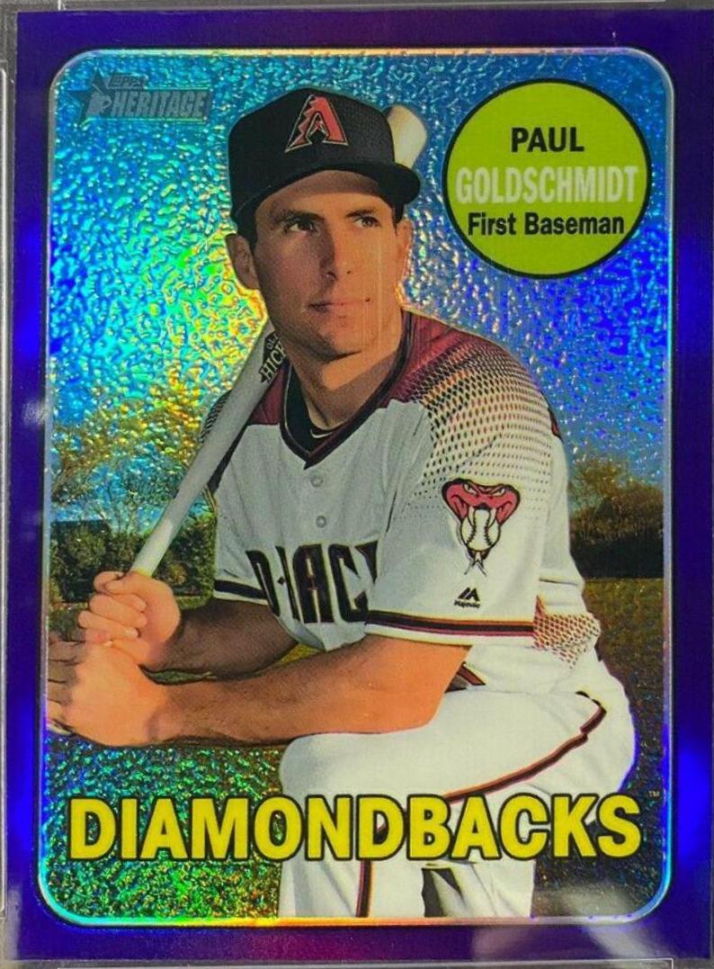 Paul Goldschmidt [Chrome Purple Refractor] #THC-369