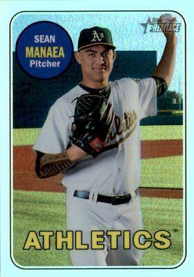 Sean Manaea [Chrome Purple Refractor] #THC-23
