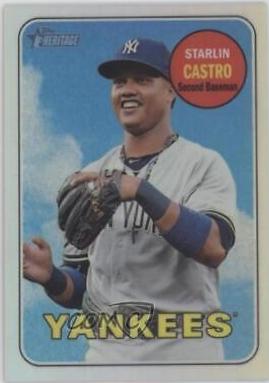 Starlin Castro [Chrome Purple Refractor] #THC-87