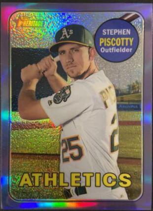 Stephen Piscotty [Chrome Purple Refractor] #THC-701