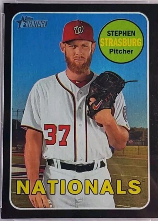 Stephen Strasburg [Black Border] #92