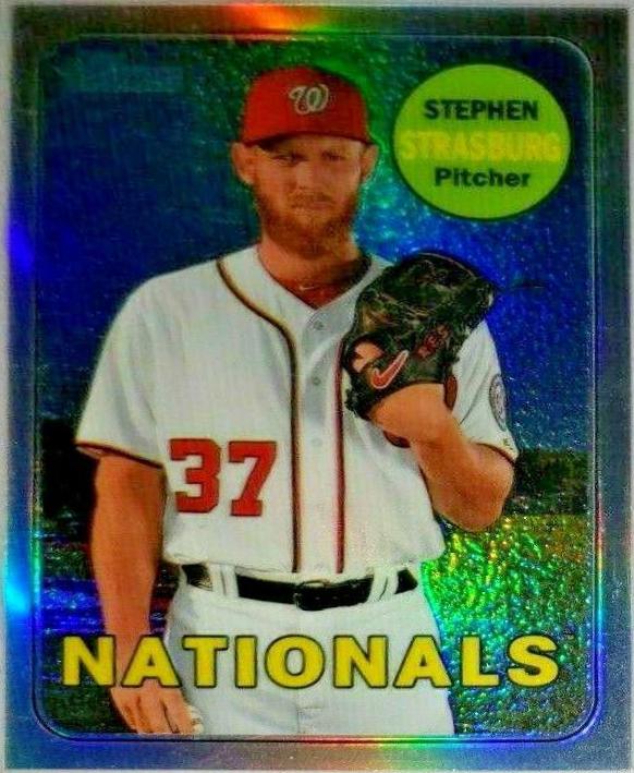 Stephen Strasburg [Chrome Refractor] #THC-92