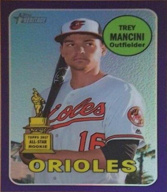 Trey Mancini [Chrome Purple Refractor] #THC-250