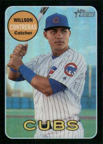 Willson Contreras [Chrome Black Refractor] #THC-247