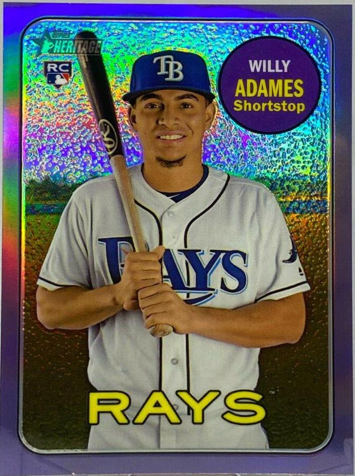 Willy Adames [Chrome Purple Refractor] #THC-643