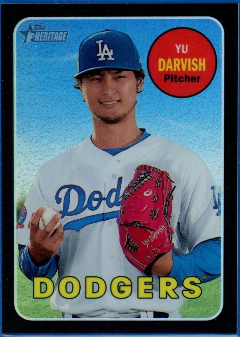 YU Darvish [Chrome Black Refractor] #THC-161