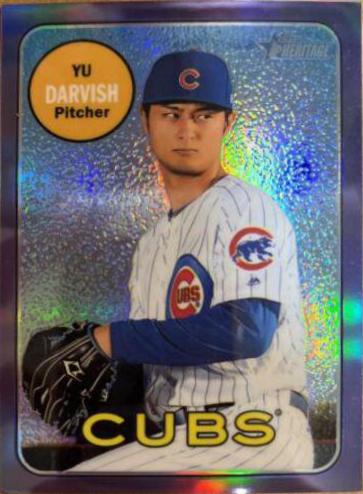 YU Darvish [Chrome Purple Refractor] #THC-707