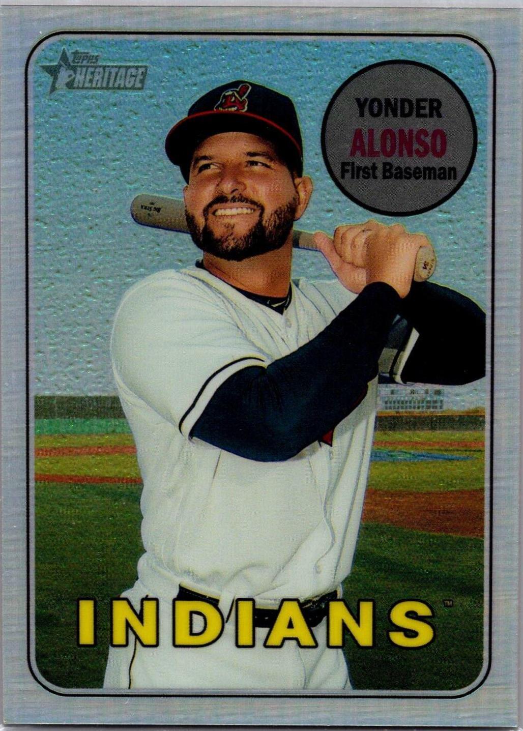 Yonder Alonso [Chrome Refractor] #THC-704