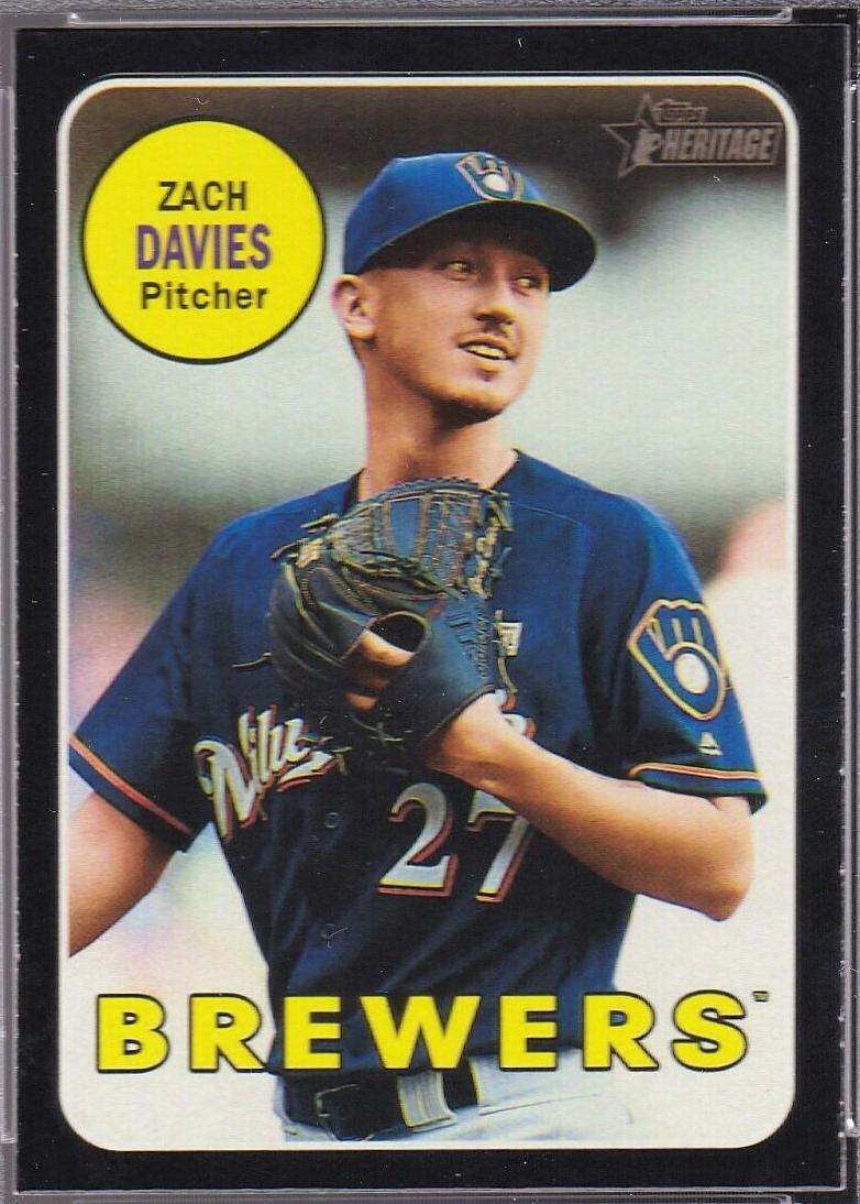 Zach Davies [Black Border] #17