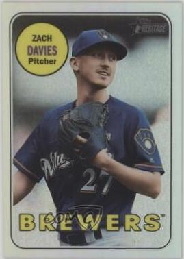 Zach Davies [Chrome Refractor] #THC-17