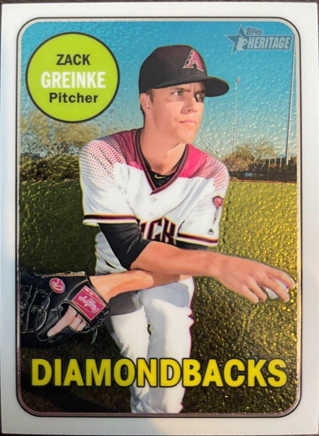Zack Greinke [Chrome] #THC-254