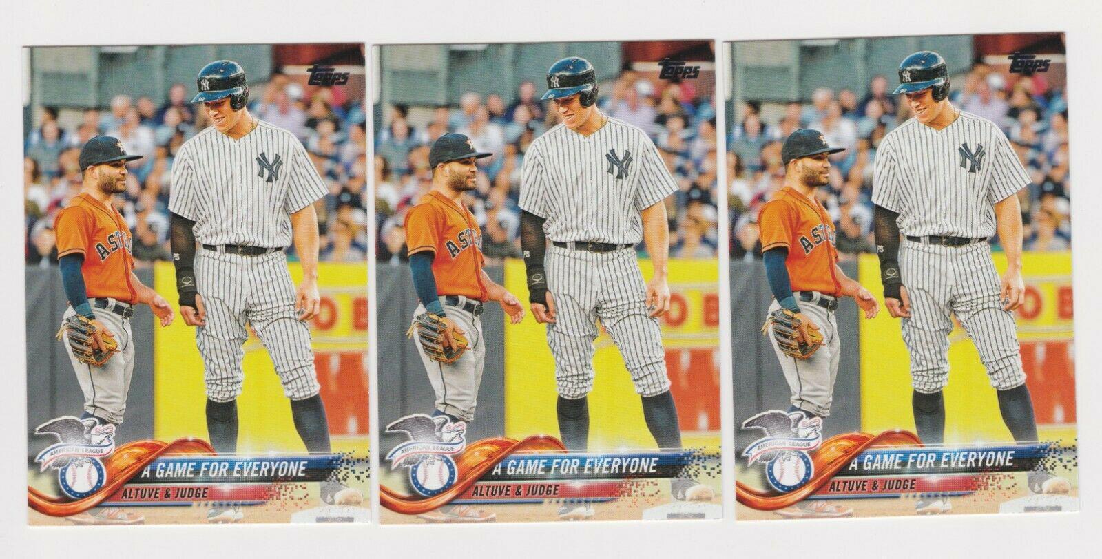 Aaron Judge / Jose Altuve #US79