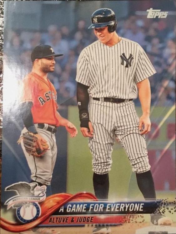 Aaron Judge / Jose Altuve [Father's Day Powder Blue] #US79
