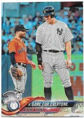 Aaron Judge / Jose Altuve [Rainbow Foil] #US79