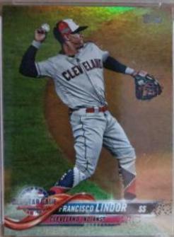 Francisco Lindor [Rainbow Foil] #US157