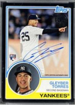 Gleyber Torres [Black Jersey Autograph] #US200