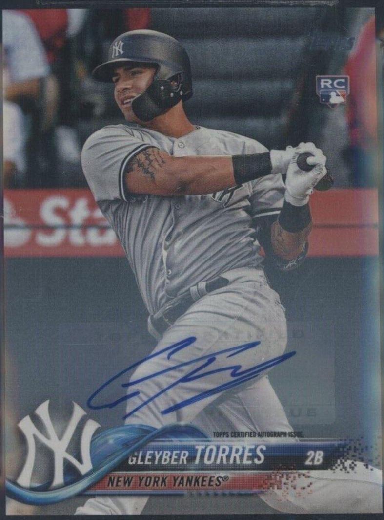 Gleyber Torres [Throwing Autograph] #US200