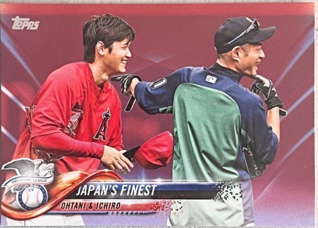 Ichiro / Shohei Ohtani [Mother's Day Hot Pink] #US153