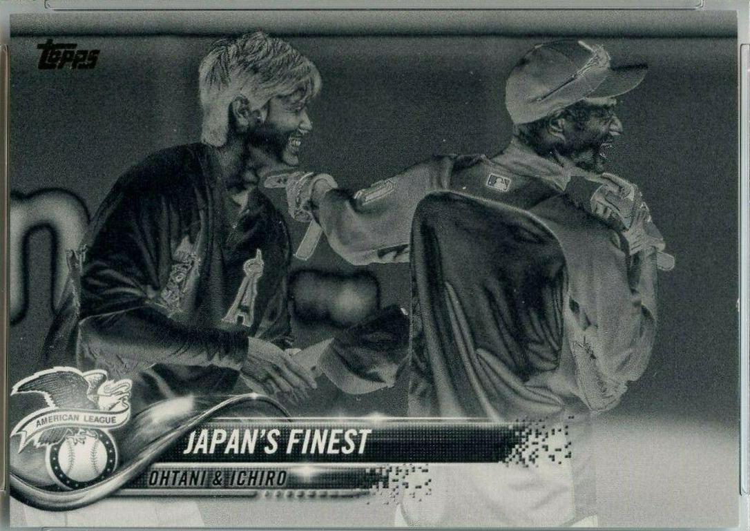 Ichiro / Shohei Ohtani [Negative] #US153