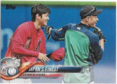 Ichiro / Shohei Ohtani [Rainbow Foil] #US153