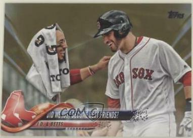 J.D. Martinez / Mookie Betts [Gold] #US69