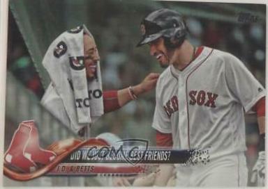 J.D. Martinez / Mookie Betts [Rainbow Foil] #US69
