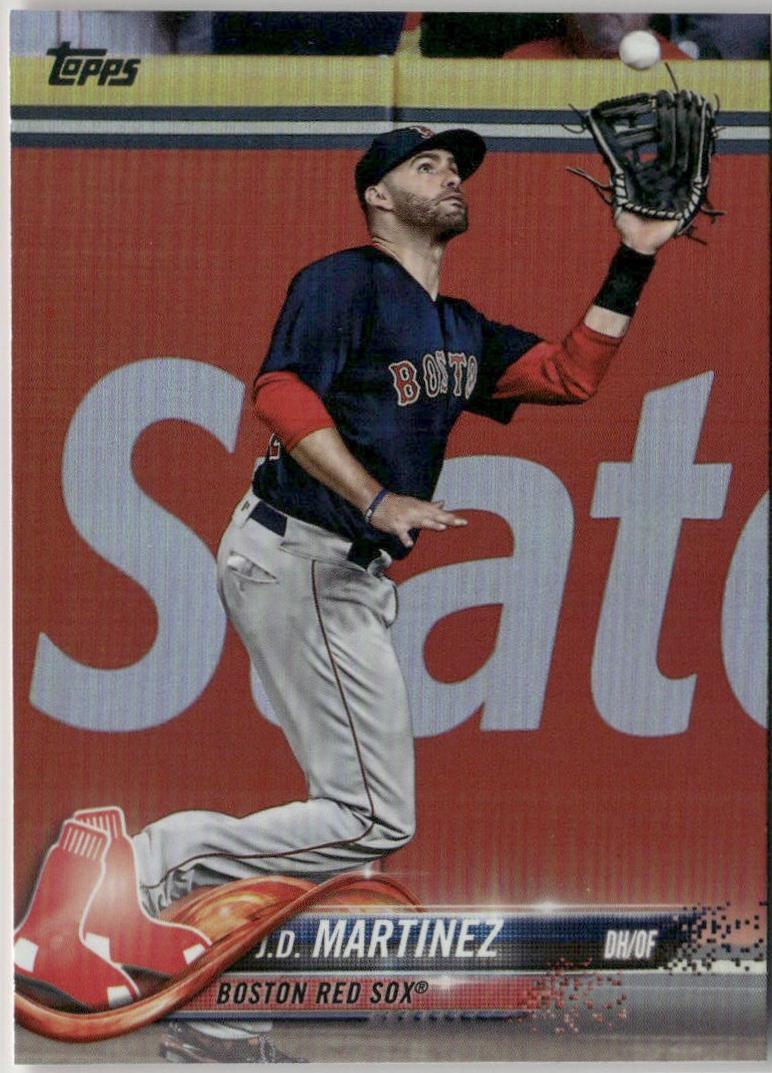 J.D. Martinez [Rainbow Foil] #US195