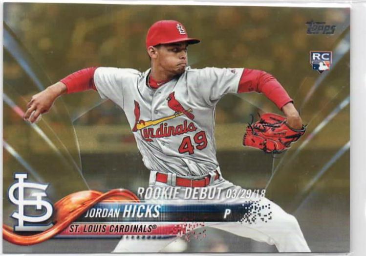 Jordan Hicks [Gold] #US288