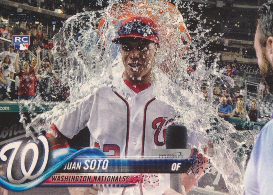 Juan Soto [Gatorade Bath] #US300