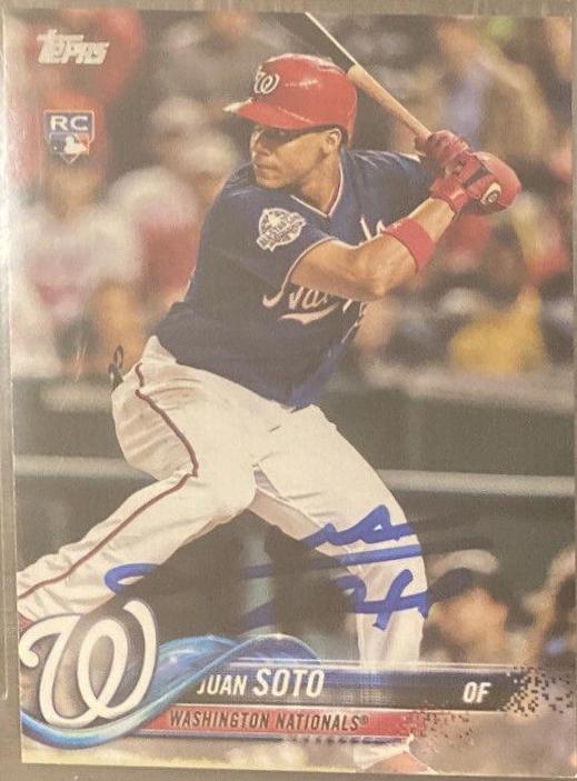 Juan Soto [In Dugout Autograph] #US300