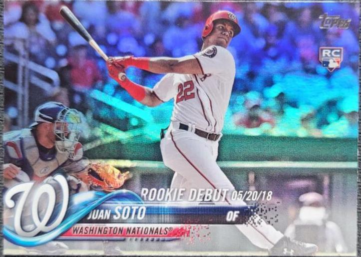 Juan Soto [Rainbow Foil] #US104