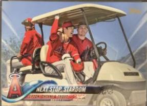 Justin Upton / Shohei Ohtani / Mike Trout [Independence Day] #US158