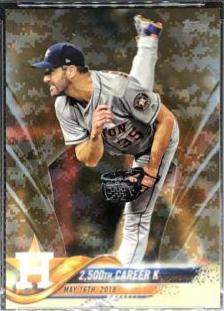 Justin Verlander [Memorial Day Camo] #US89