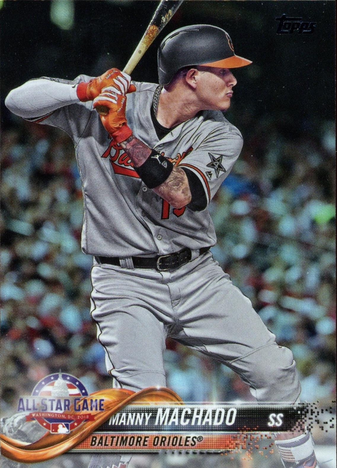 Manny Machado [Rainbow Foil] #US253