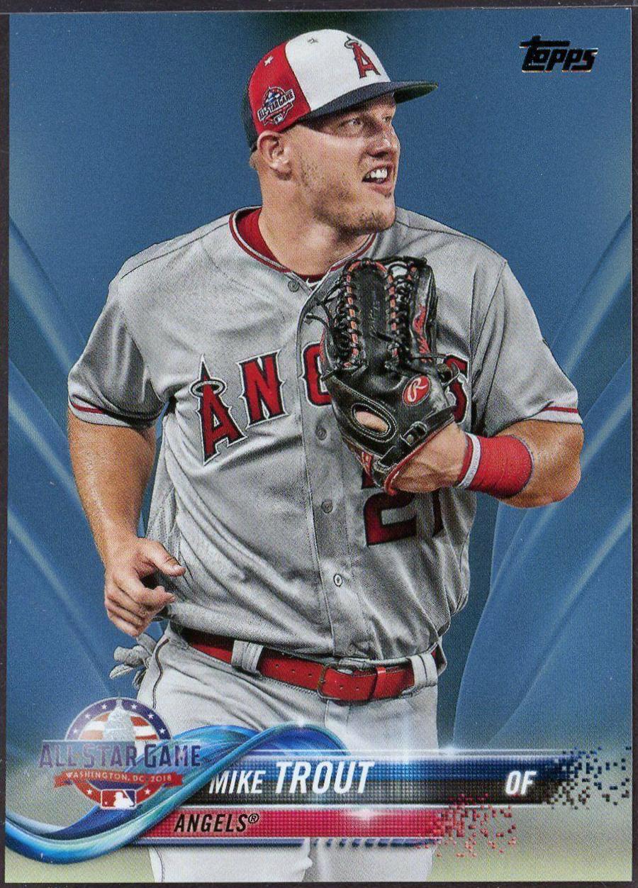 Mike Trout [Father's Day Powder Blue] #US176